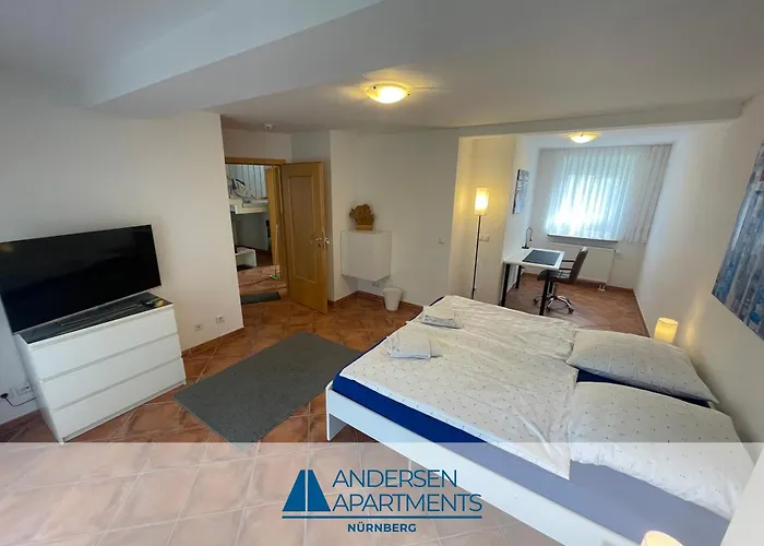 Toplage Fuer Beruf & Freizeit In Nuernberg - Andersen Apartments